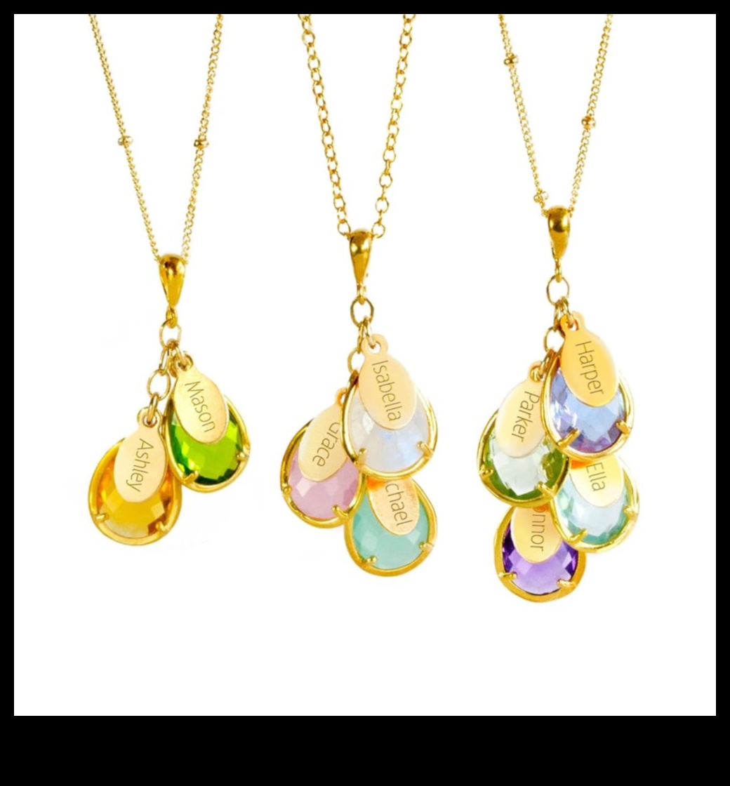 Personalizēta pica: DIY aksesuāri ar dzimšanas akmeņiem