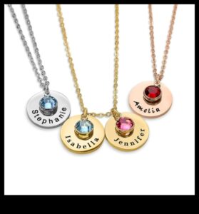 Personalizēta pica: DIY aksesuāri ar dzimšanas akmeņiem