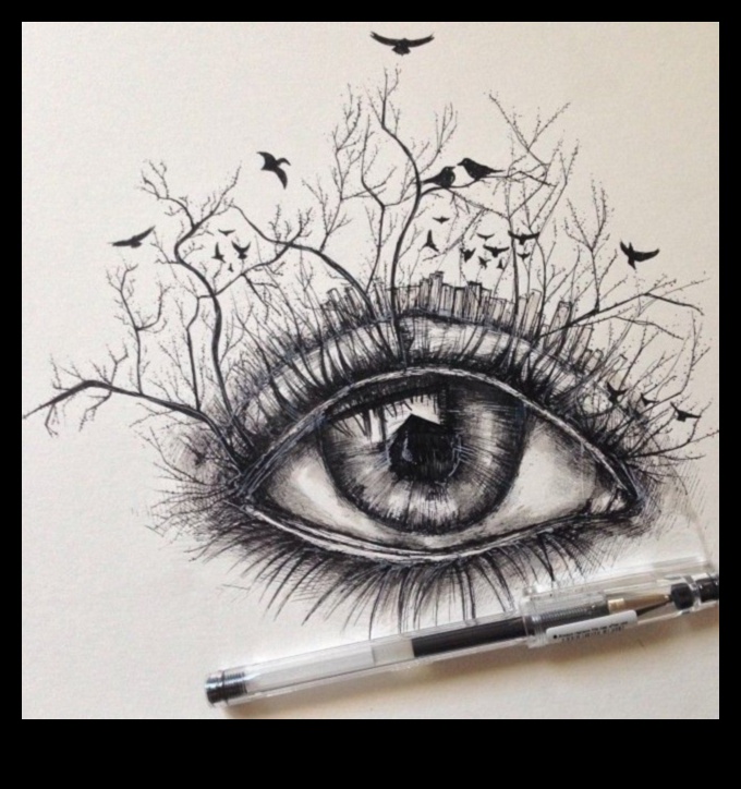 Pildspalvas un tintes sapņi: sirreālistisku izteiksmju izpēte