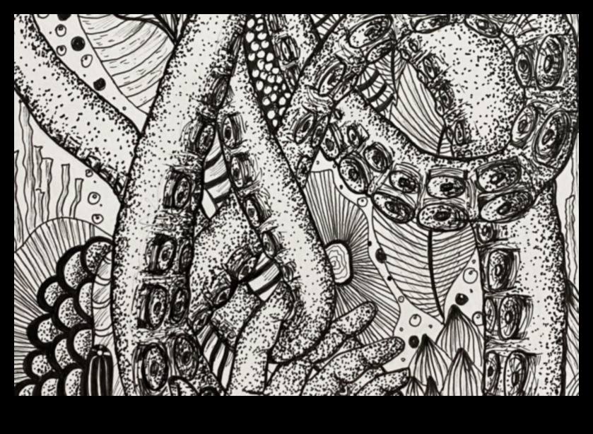 Tintes sarežģītības: paņēmieni detalizētam darbam ar līniju