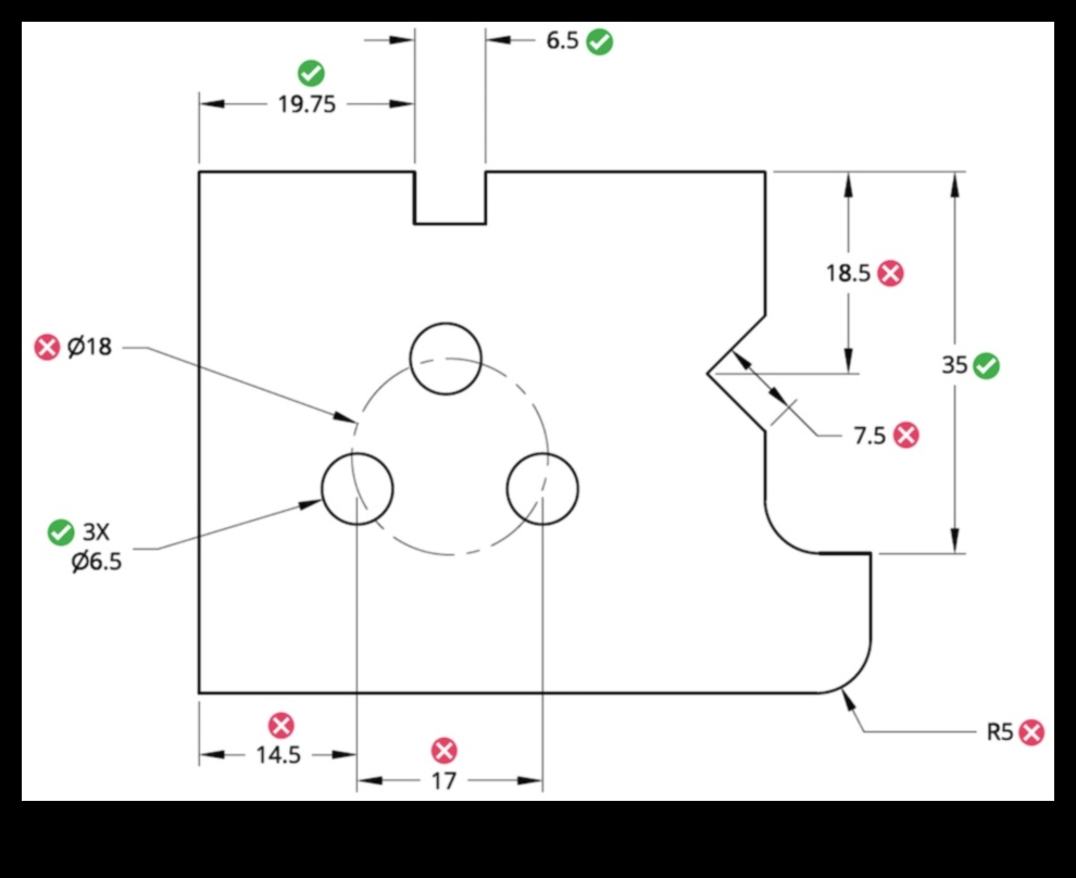 Inženiertehniskā precizitāte: tehnisko zīmēšanas metožu apgūšana