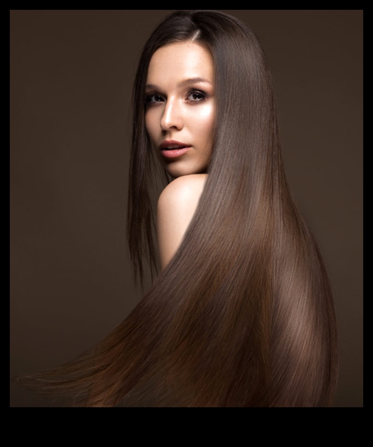 Silky Smooth: Panākt gludumu garās frizūras