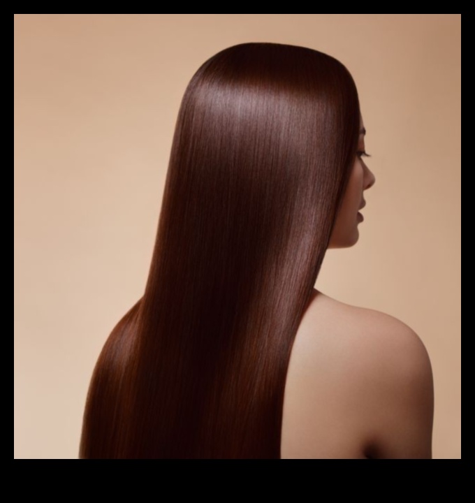 Silky Smooth: Panākt gludumu garās frizūras