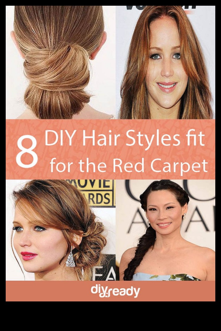 Kā jūs varat atjaunot slavenību sarkanā paklāja formālas frizūras?