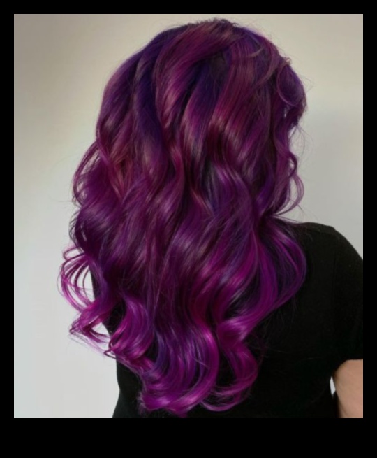 Košas violetas: violetas matu krāsas iedvesmas katram ādas tonim