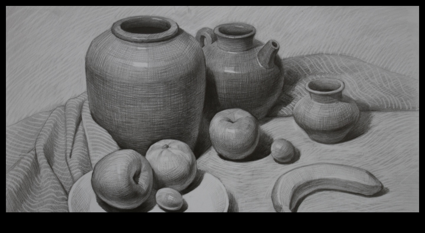 Zīmuļa precizitāte: Detaļu sasniegšana grafīta zīmējumos