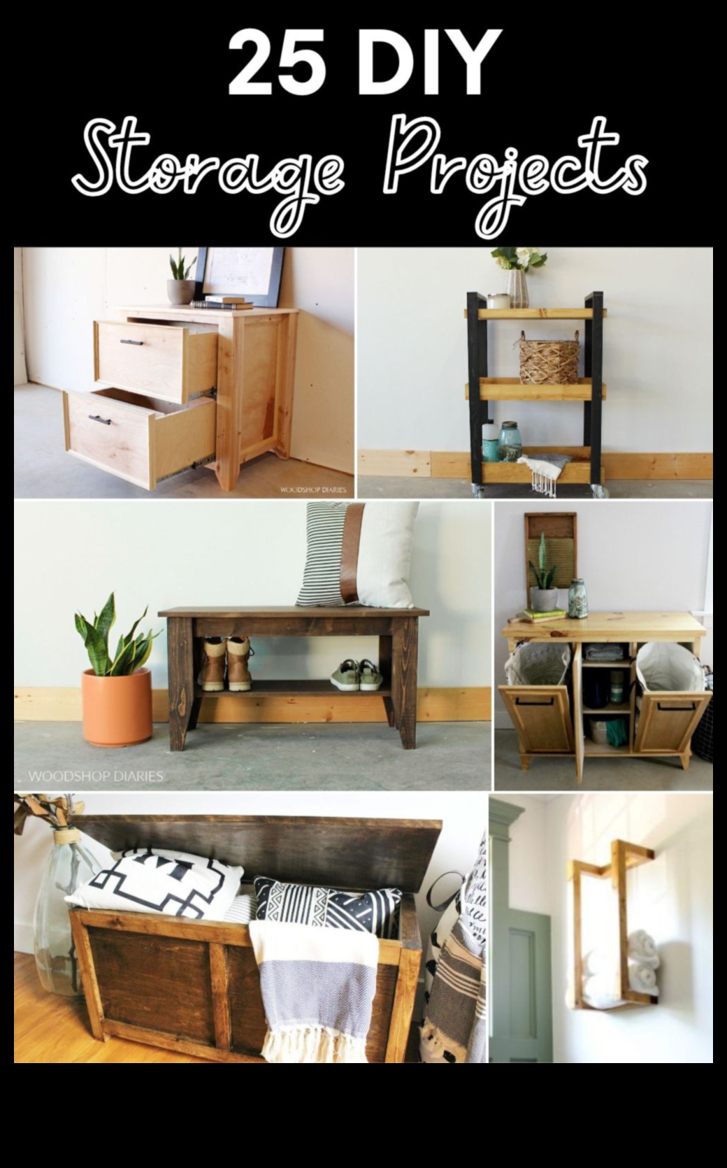 DIY koka uzglabāšanas risinājumi: organizēšana ar rokām darinātu stilu