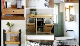 DIY koka uzglabāšanas risinājumi: organizēšana ar rokām darinātu stilu