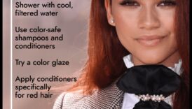 Spilgtas sarkanās krāsas saglabāšana: padomi noturīgai sarkanai matu krāsai