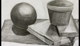 Klusā objektu valoda: klusās dabas skices