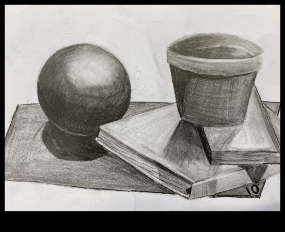 Klusā objektu valoda: klusās dabas skices