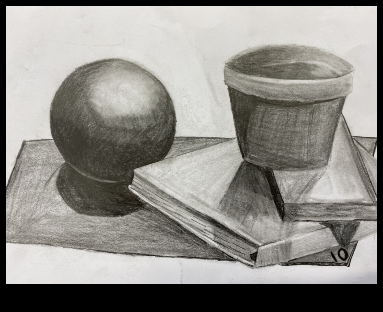 Klusā objektu valoda: klusās dabas skices