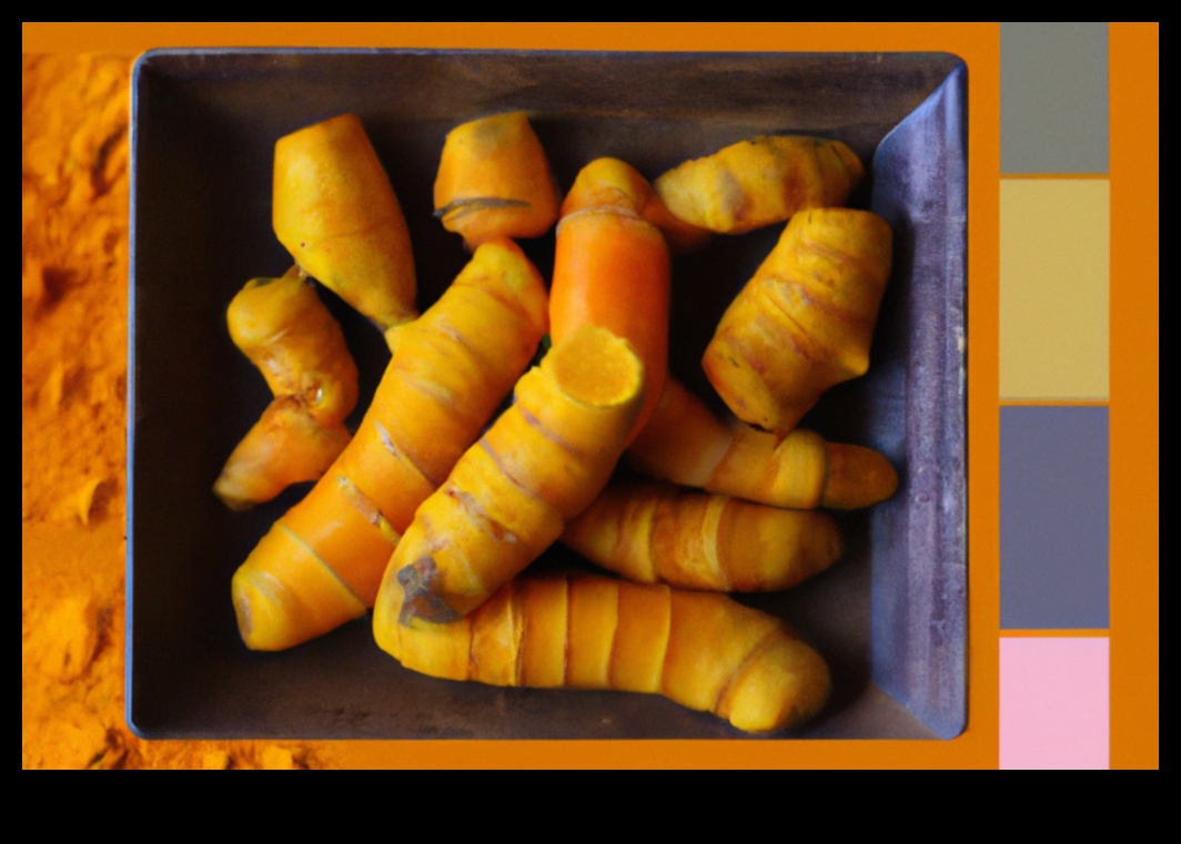 Kurkuma simfonija: garšu harmonizēšana jūsu veselīgajos veidojumos