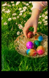 Izveicīgas Lieldienu olu medības: ar rokām gatavoti prieki pavasara svētkiem