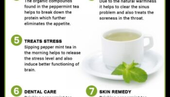 Malkojiet un nomieriniet: atklājiet piparmētru tējas nomierinošo efektu