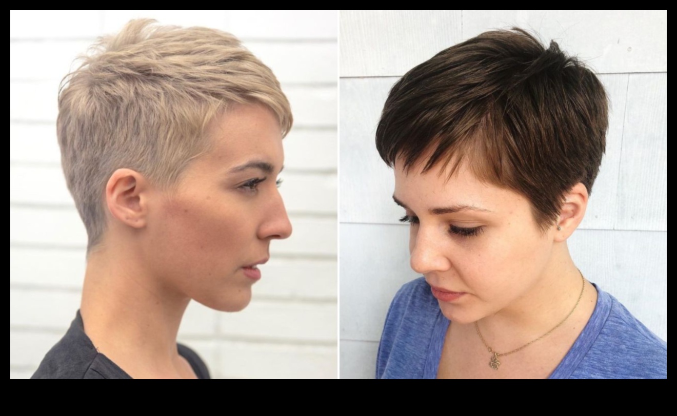 Rotaļīgas laumiņas: ienesiet jautrību jūsu īsajā matu griezumā