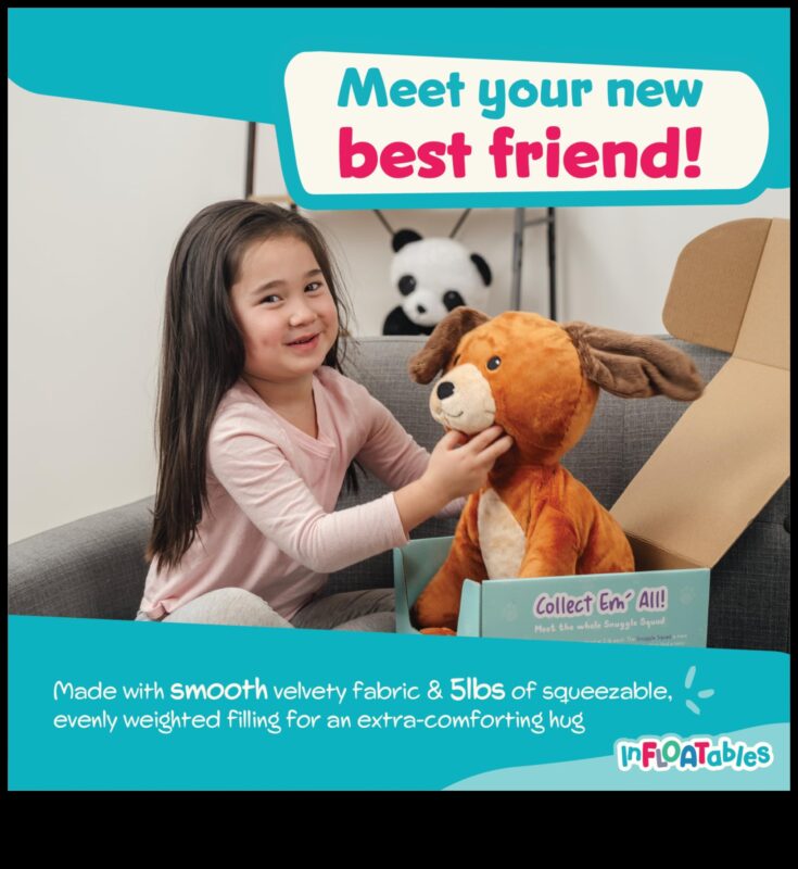 Snuggly Squad: mīkstas un apskaujamas plīša rotaļlietas