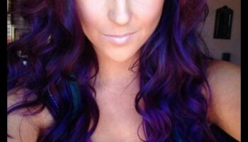 Košas violetas: violetas matu krāsas iedvesmas katram ādas tonim