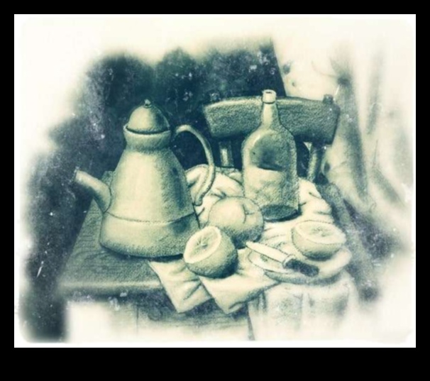 Zīmulis un pērles: elegances skicēšana klusajā dabā